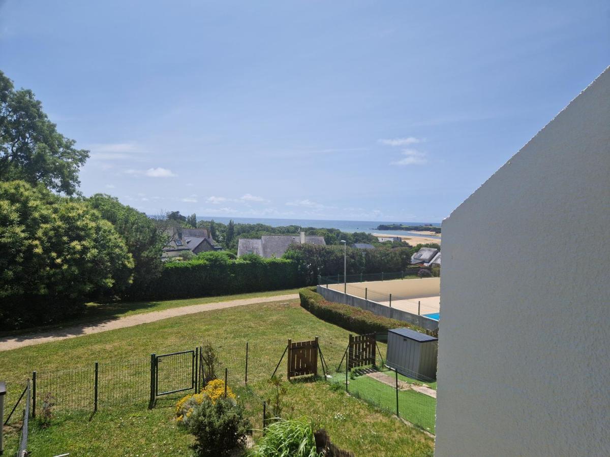 Guidel-Plages Studio Lumineux Balcon Vue Mer & Piscine Exterior photo